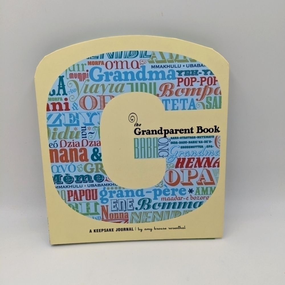 NWT The Grandparent Book Keepsake Journal Questions